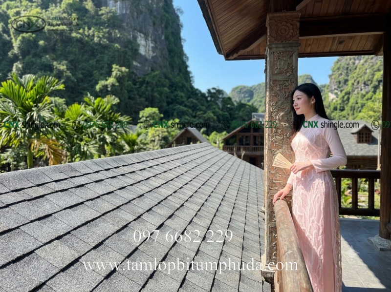 Ngói Bitum Phủ Đá Cho Homestay, Khu Du Lịch Sinh Thái Đẳng Cấp