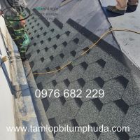 Ngói bitum phủ đá CNX lợp trên tấm Ceamboard