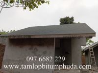Tấm lợp bitum phủ đá, ngói bitum phủ đá cho nhà home stay
